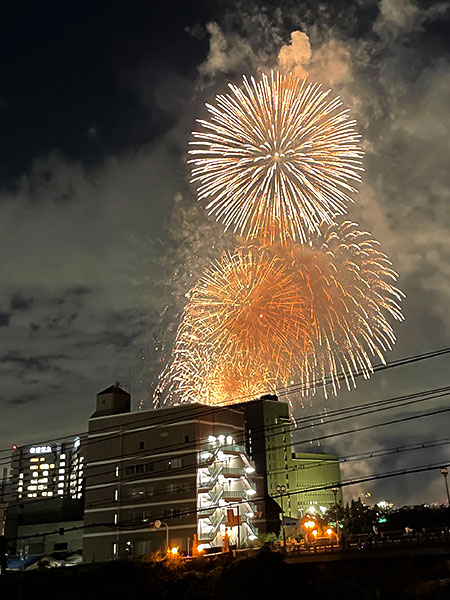 枚方　くらわんか花火大会　フィナーレ